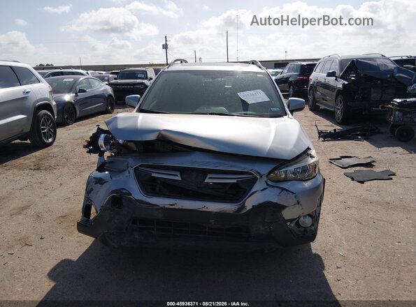 JF2GTAECXM8255861 2021 SUBARU CROSSTREK Серый Вид щитка приборов