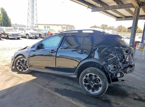 JF2GTAECXMH363929 2021 SUBARU CROSSTREK Black Հետևի ձախ