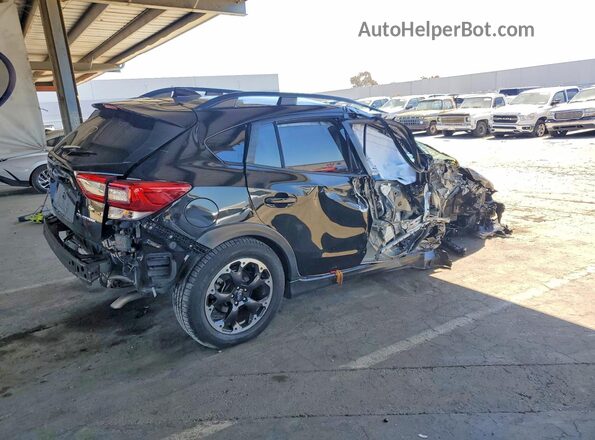 JF2GTAECXMH363929 2021 SUBARU CROSSTREK Black Հետևի աջ