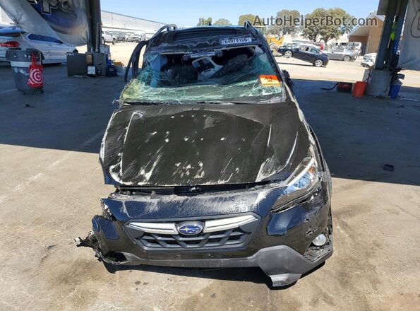 JF2GTAECXMH363929 2021 SUBARU CROSSTREK Black Դիմացի տեսք