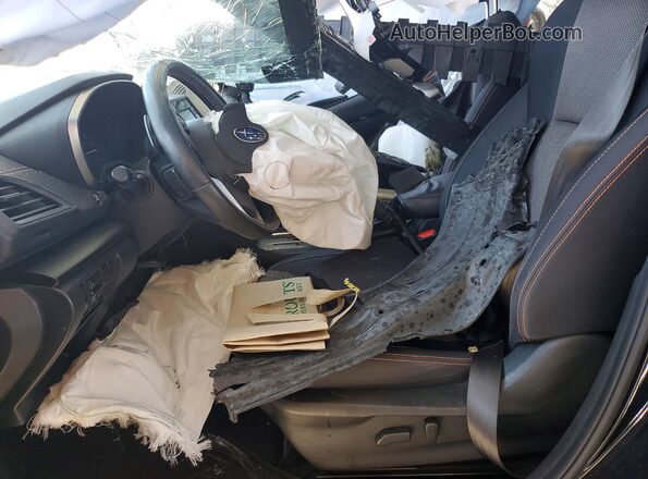 JF2GTAECXMH363929 2021 SUBARU CROSSTREK Black Սալոնի դիմացի տեսք
