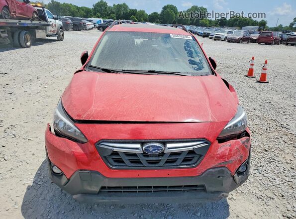JF2GTAECXPH205272 2023 SUBARU CROSSTREK Red Vista frontal