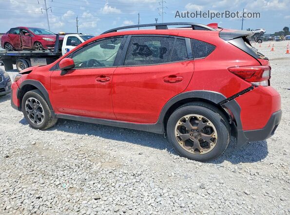JF2GTAECXPH205272 2023 SUBARU CROSSTREK Red Trasero izquierdo