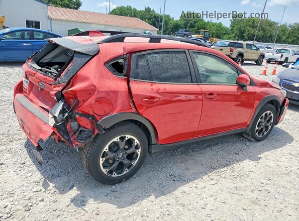 JF2GTAECXPH205272 2023 SUBARU CROSSTREK Red Trasero derecho
