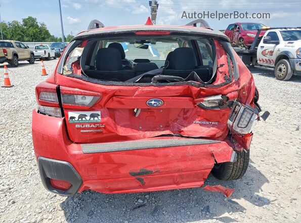 JF2GTAECXPH205272 2023 SUBARU CROSSTREK Red Vista trasera
