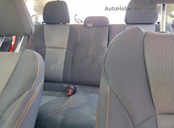 JF2GTAECXPH205272 2023 SUBARU CROSSTREK Red Vista de los asientos traseros