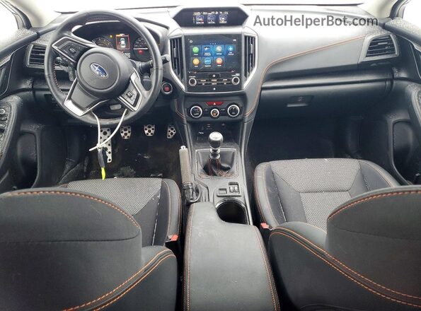 JF2GTAFC1M9220098 2021 SUBARU CROSSTREK Черный Вид панели приборов