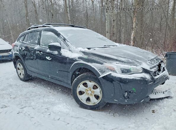 JF2GTAFC1M9220098 2021 SUBARU CROSSTREK Черный Передняя правая четверть