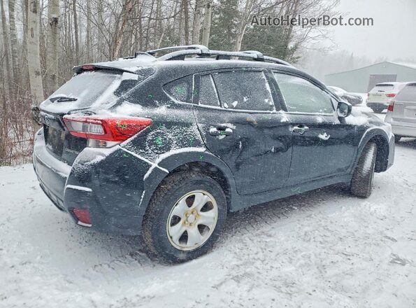 JF2GTAFC1M9220098 2021 SUBARU CROSSTREK Черный Задняя правая четверть
