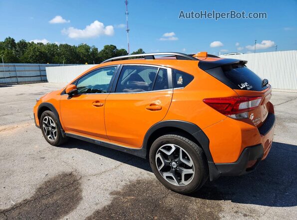 JF2GTAJC0J8204998 2018 SUBARU CROSSTREK Orange Задня ліва чверть