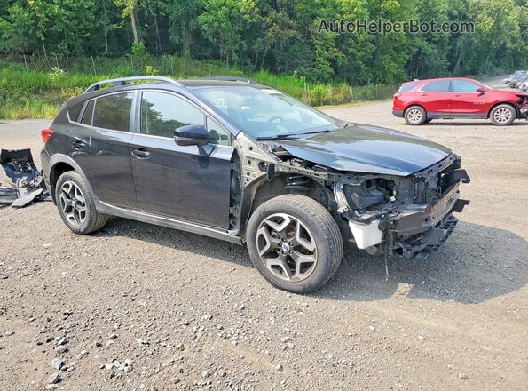 JF2GTAJC0JH215922 2018 SUBARU CROSSTREK Black Przód prawy