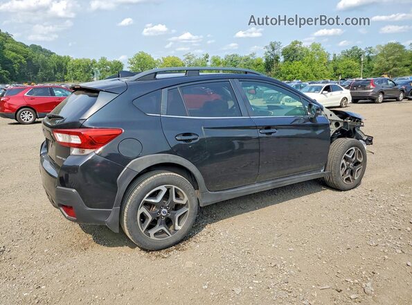 JF2GTAJC0JH215922 2018 SUBARU CROSSTREK Black Tył prawy