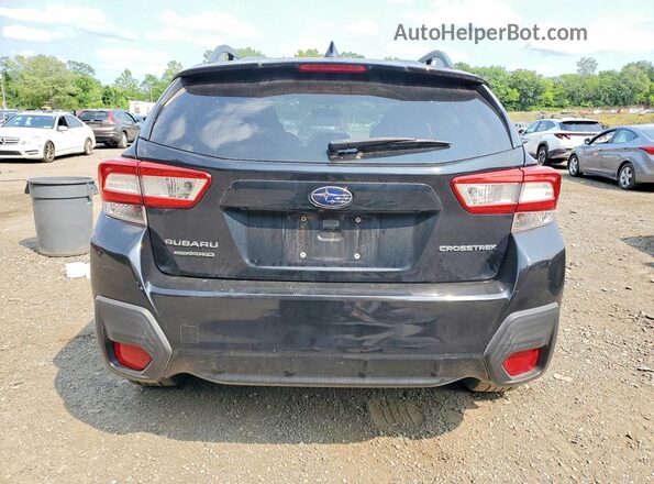 JF2GTAJC0JH215922 2018 SUBARU CROSSTREK Black Widok z tyłu
