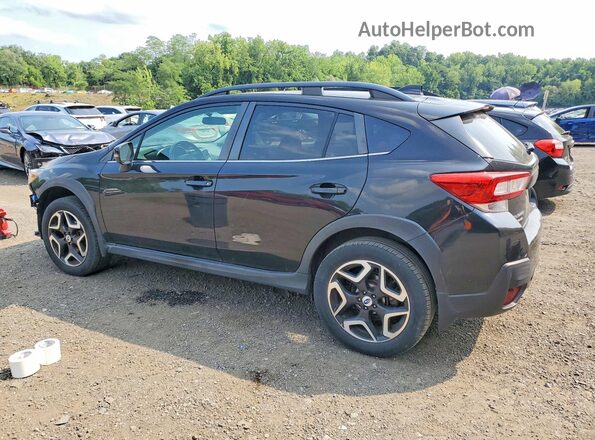 JF2GTAJC0JH215922 2018 SUBARU CROSSTREK Black Tył lewy