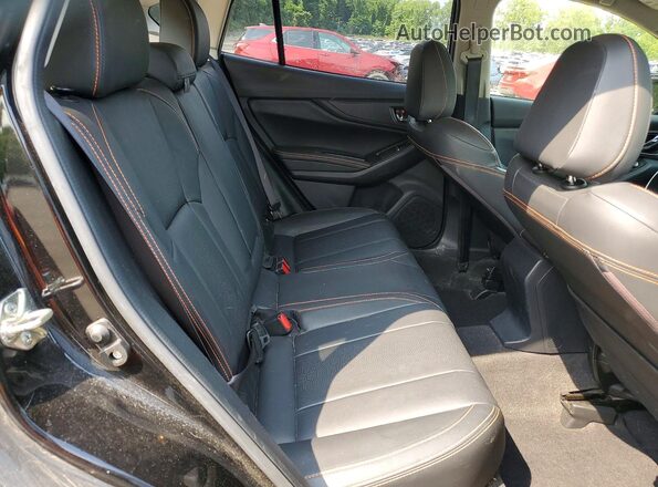 JF2GTAJC0JH215922 2018 SUBARU CROSSTREK Black Widok wnętrza z tyłu