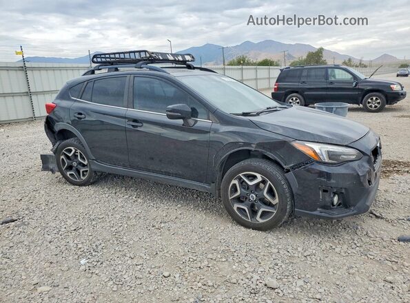 JF2GTAJC2JH270811 2018 SUBARU CROSSTREK Черный Передняя правая четверть