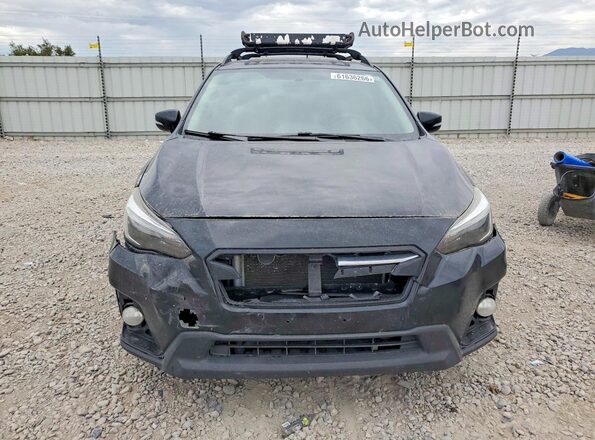 JF2GTAJC2JH270811 2018 SUBARU CROSSTREK Черный Вид спереди