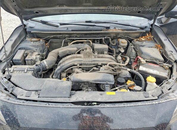 JF2GTAJC2JH270811 2018 SUBARU CROSSTREK Черный Вид задней части салона