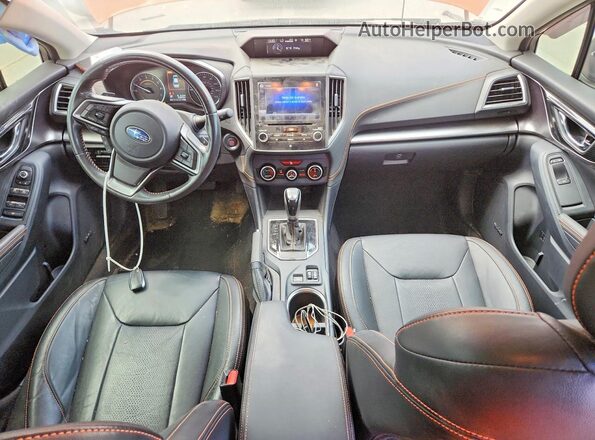 JF2GTAJC2JH336354 2018 SUBARU CROSSTREK Orange წინა პანელის ხედი