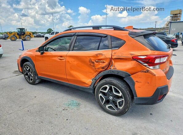 JF2GTAJC2JH336354 2018 SUBARU CROSSTREK Orange უკანა მარცხენა