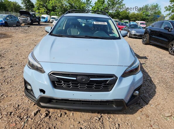 JF2GTAJC3JH248039 2018 SUBARU CROSSTREK Синий Вид спереди