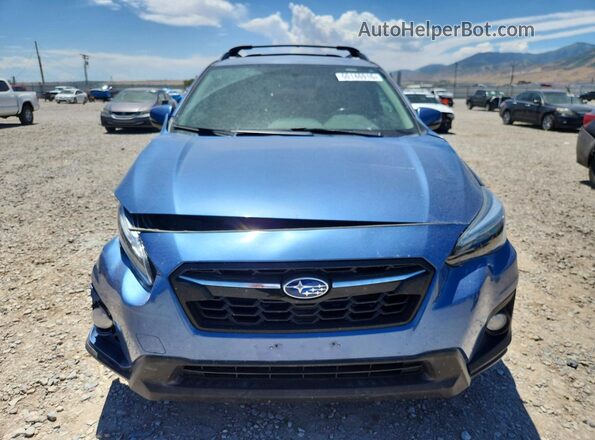 JF2GTAJC5JH260967 2018 SUBARU CROSSTREK Blue Вид спереду