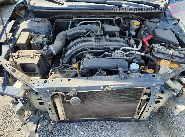 JF2GTAJC5JH265750 2018 SUBARU CROSSTREK Синий Вид задней части салона