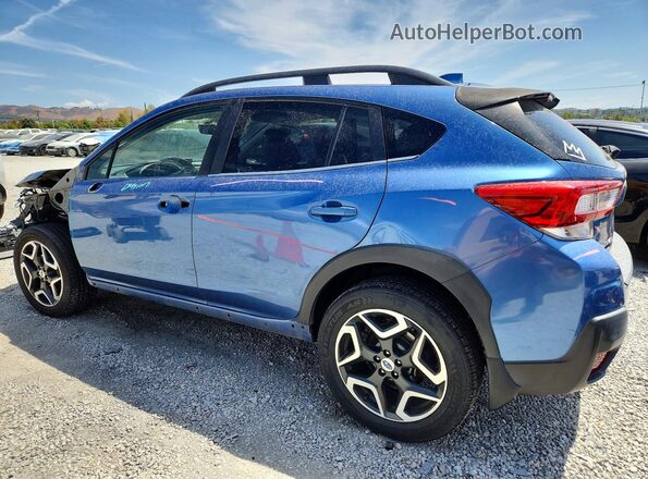 JF2GTAJC5JH265750 2018 SUBARU CROSSTREK Синий Задняя левая четверть