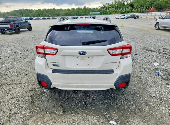 JF2GTALC2J8295205 2018 SUBARU CROSSTREK White Rear view