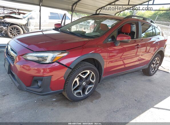 JF2GTALC2JH270921 2018 SUBARU CROSSTREK Red Przód lewy