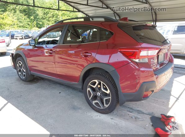 JF2GTALC2JH270921 2018 SUBARU CROSSTREK Red Tył lewy
