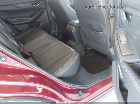 JF2GTALC2JH270921 2018 SUBARU CROSSTREK Red Widok naklejki z numerem VIN