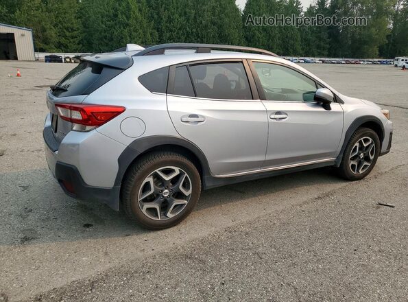 JF2GTALC3JH260799 2018 SUBARU CROSSTREK Серебряный Задняя правая четверть
