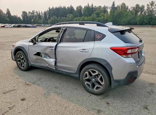 JF2GTALC3JH260799 2018 SUBARU CROSSTREK Серебряный Задняя левая четверть
