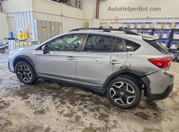 JF2GTALC3JH290272 2018 SUBARU CROSSTREK Silver Trasero izquierdo