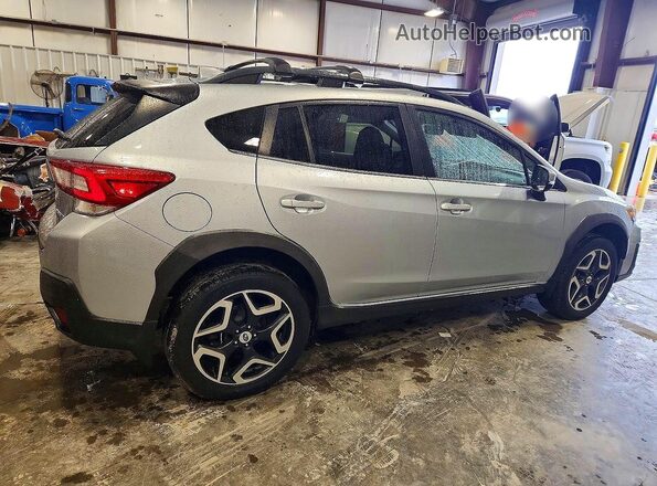 JF2GTALC3JH290272 2018 SUBARU CROSSTREK Silver Trasero derecho