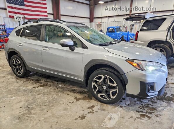 JF2GTALC3JH290272 2018 SUBARU CROSSTREK Silver Delantero derecho
