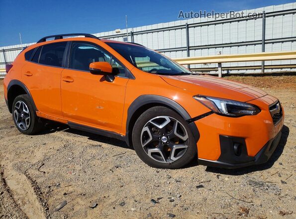 JF2GTALC3JH317972 2018 SUBARU CROSSTREK Orange Front right