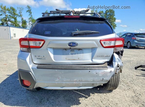 JF2GTALC5JH307783 2018 SUBARU CROSSTREK Silver Հետևի տեսք