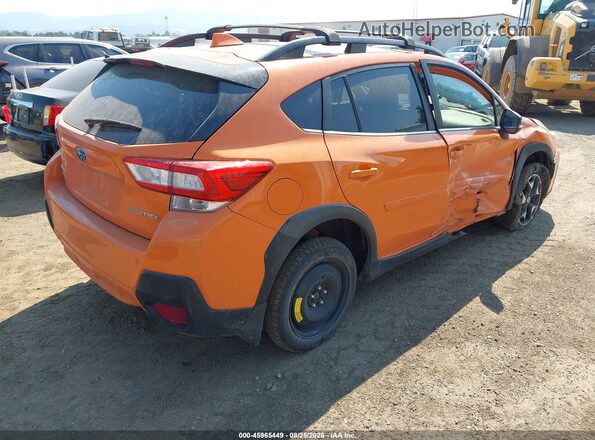 JF2GTALC7J8279470 2018 SUBARU CROSSTREK Orange Задня права чверть