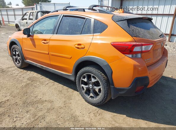 JF2GTALC7J8279470 2018 SUBARU CROSSTREK Orange Задня ліва чверть