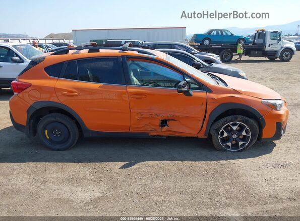 JF2GTALC7J8279470 2018 SUBARU CROSSTREK Orange Вид задньої частини салону