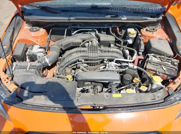 JF2GTALC7J8279470 2018 SUBARU CROSSTREK Orange Вид ззаду