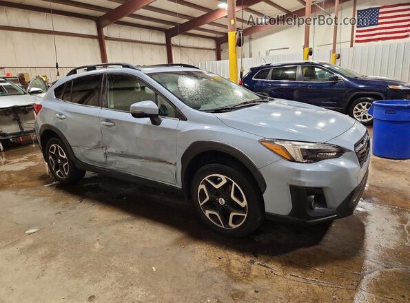 JF2GTALC7JH213176 2018 SUBARU CROSSTREK Blue Przód prawy