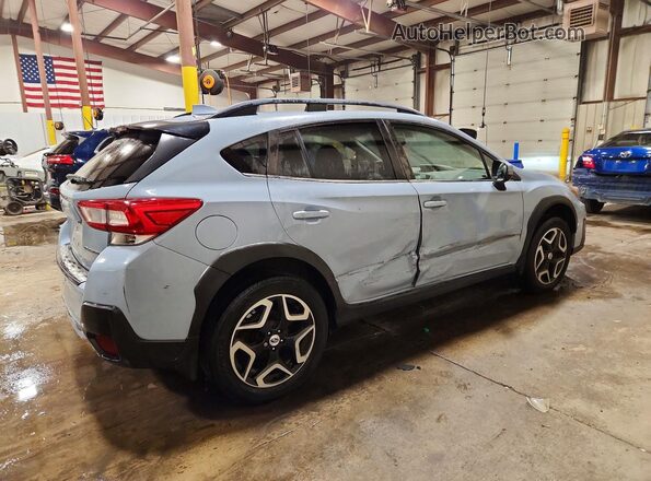 JF2GTALC7JH213176 2018 SUBARU CROSSTREK Blue Tył prawy