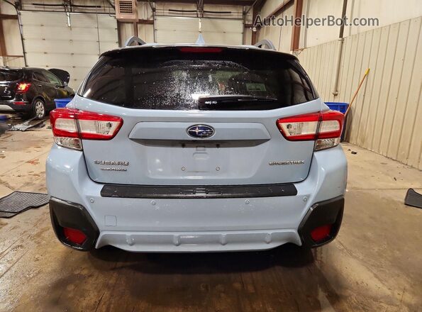 JF2GTALC7JH213176 2018 SUBARU CROSSTREK Blue Widok z tyłu