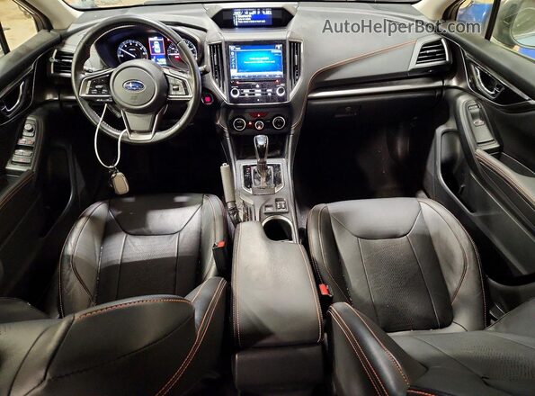 JF2GTALC7JH213176 2018 SUBARU CROSSTREK Blue Widok deski rozdzielczej