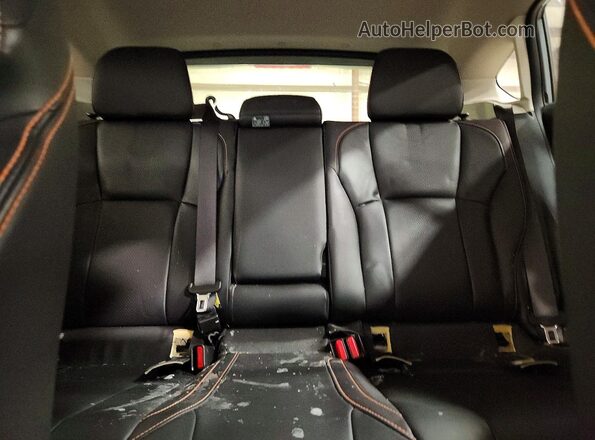 JF2GTALC7JH213176 2018 SUBARU CROSSTREK Blue Widok tylnych siedzeń