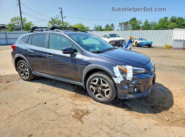 JF2GTALC8J8272236 2018 SUBARU CROSSTREK Black Front right
