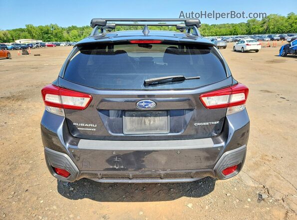 JF2GTALC8J8272236 2018 SUBARU CROSSTREK Black Rear view